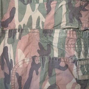 BDG Green Camouflage Cargo Pants